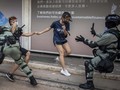 Unjuk Rasa saat Tahun Baru di Hong Kong Ricuh