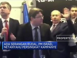 Ada Serangan Rudal, PM Netanyahu Persingkat Kampanye