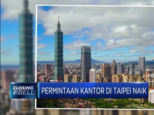 Permintaan Kantor di Taipei Naik