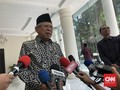 Ma'ruf soal Kasus Jiwasraya: Kita Ikuti Saja