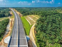 Bakal Diresmikan Jokowi, Ini Lima Fakta Tol Pekanbaru-Dumai