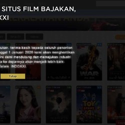 Kominfo Blokir Situs Film Bajakan, Sayonara IndoXXI