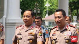 Wakapolri dan Kabareskrim Baru Merapat ke Istana