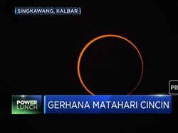 Ini Detik-Detik Fenomena Gerhana Matahari Cincin