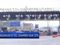 Libur Natal 2019, Kendaraan Di Tol Cikampek Naik 127%