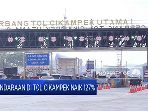 Libur Natal 2019, Kendaraan Di Tol Cikampek Naik 127%