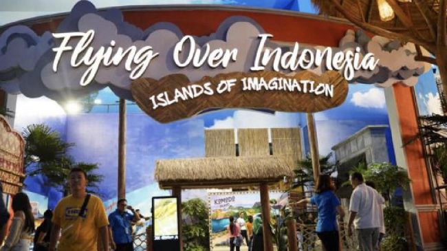 Liburan Asyik 'Flying Over' Nusantara di Trans Studio Bali