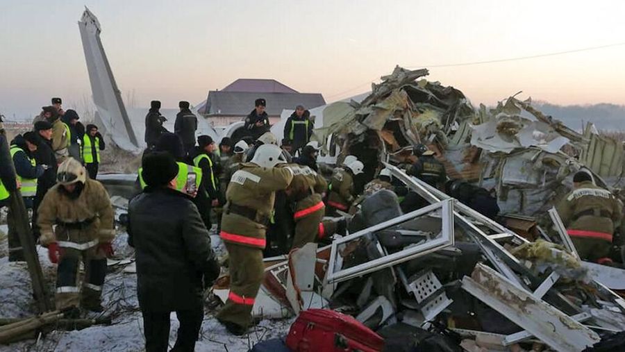 Pesawat Bek Air Jatuh di Kazakstan, pemerintah turun tangan