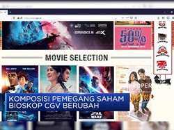 Ada Perubahan Komposisi Pemegang Saham Bioskop CGV