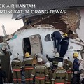Pesawat Bek Air Hantam Gedung Bertingkat, 14 Orang Tewas