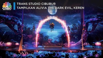 Trans Studio Cibubur Tampilkan Alivia The Dark Evil, Keren