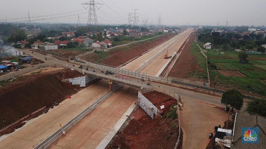 Rencananya pada awal 2020, tol sudah tembus di Sawangan Depok.