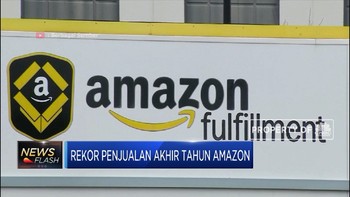 Cetak Rekor Penjualan, Amazon