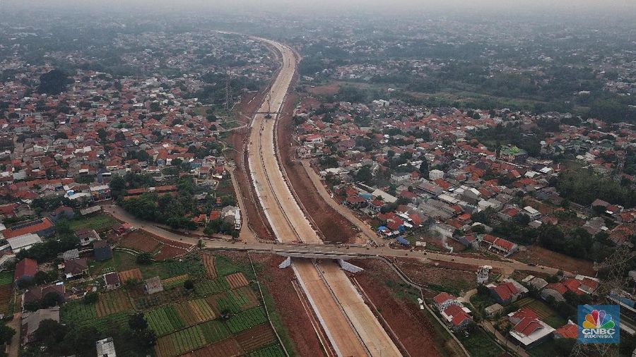 Rencananya pada awal 2020, tol sudah tembus di Sawangan Depok.