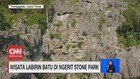Wisata Labirin Batu di Ngerit Stone Park