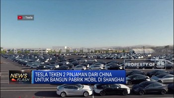 Mau Bikin Pabrik di Shanghai, Tesla Diguyur Utang dari China