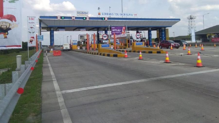 H+3 Natal, Volume Lalin di Tol Trans Sumatera Masih Meningkat