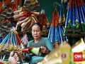 FOTO: Asa Pedagang Terompet Tahun Baru