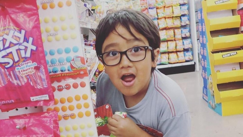 Ryan Kaji, youtuber berusia 8 tahun yang dinobatkan menjadi youtuber dengan penghasilan tertinggi di dunia pada 2019.
