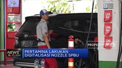 Pertamina Lakukan Digitalisasi Nozzle SPBU