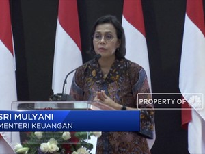 Sri Mulyani Pamer Kebijakan Omnibus Law di Depan Investor
