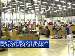 Buruh Tolak RUU Omnibus Law Atur Skema Digaji per Jam