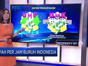 Upah Per Jam Buruh Indonesia
