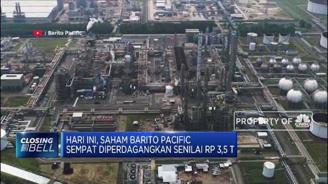 00:52 Hari Ini BRPT Sempat Diperdagangkan Senilai Rp 3,5 T - CNBC Indonesia