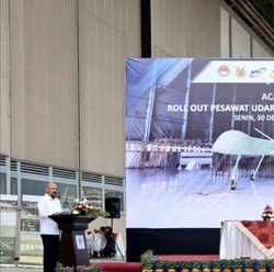 Ini Penampakan Drone Mata-Mata 'Elang Hitam' Buatan RI
