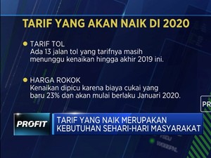 Bersiaplah! 2020 Sejumlah Tarif akan Naik