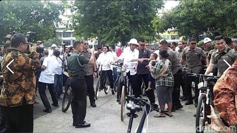 Presiden Joko Widodo diketahui kini tengah berada di kawasan Semarang.