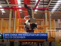 Josss. PMI Manufaktur China Kembali Tembus 50