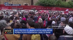 Ramai! Warga Lebanon Protes, Tarik Uang Kok Dibatasi