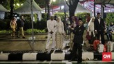 Nikah massal diikuti oleh sebanyak 633 pasang, terdiri atas pernikahan baru 143 pasang dan 490 pasang untuk itsbat nikah. (CNN Indonesia/Adhi Wicaksono).