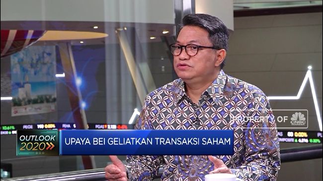 BEI Targetkan Transaksi Harian di Bursa Capai Rp 9 T di 2020 - CNBC Indonesia