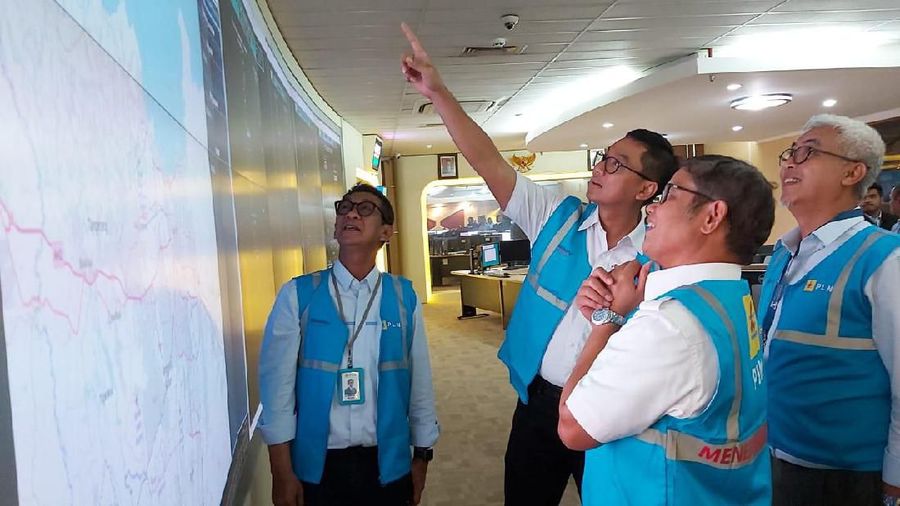 PLN mulai nyalakan ribuan gardu induk yang tercatat sudah aman dari banjir