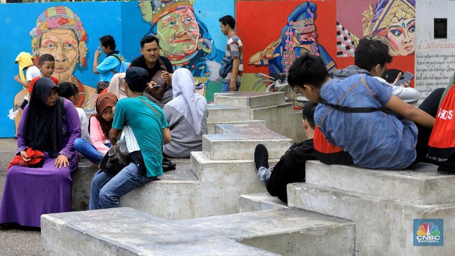 Monas Masih Jadi Lokasi Liburan Favorit Ibukota di Penghujung Tahun