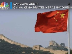 RI Protes Keras China Gegara Langgar ZEE di Natuna