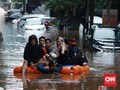 Banjir di Kemang Belum Surut, Listrik Masih Padam