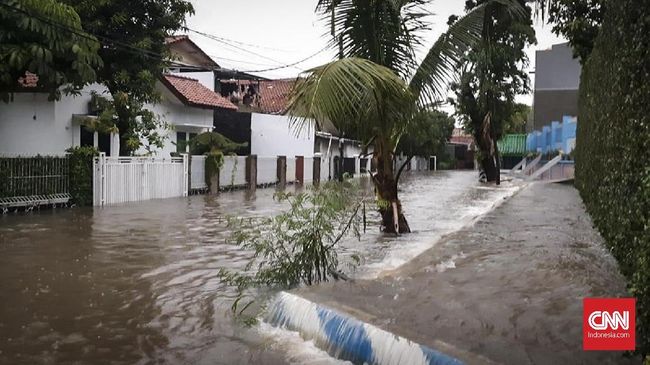 Banjir Rendam Perumahan di Bekasi, Aktivitas Warga Lumpuh