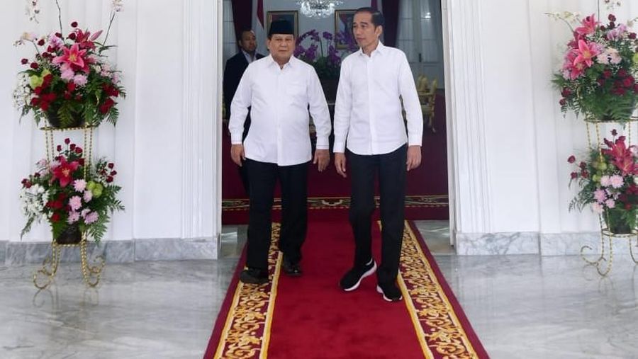 Presiden Menerima Menteri Pertahanan di Istana Yogyakarta. (Muchlis Jr - Biro Pers Sekretariat Presiden)