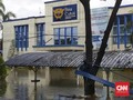 Banjir di Jakarta, Pagar Bea Cukai Jebol