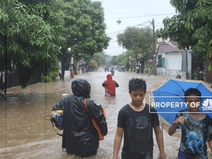 Sambut Tahun Baru 2020, Jakarta Kebanjiran