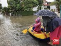 Sebagian Warga Cipinang Melayu Mengungsi Akibat Banjir