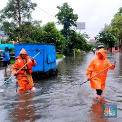 Update Kemensos: 21 Orang Meninggal Akibat Banjir Jabodetabek