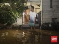 Kemang Raya dan Plumpang Jakarta Banjir Imbas Hujan Deras