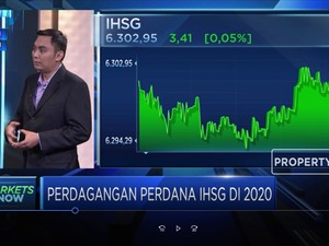 Perdagangan Perdana 2020,  IHSG Diproyeksi di Bawah 6.300