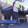 Ada Unjuk Rasa, Kedubes AS di Baghdad Dilumat Api