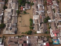 Melihat Lagi Saat Banjir Kepung Ciledug Indah