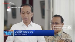 Bicara Banjir jakarta, Dahi Jokowi Sampai Berkerut